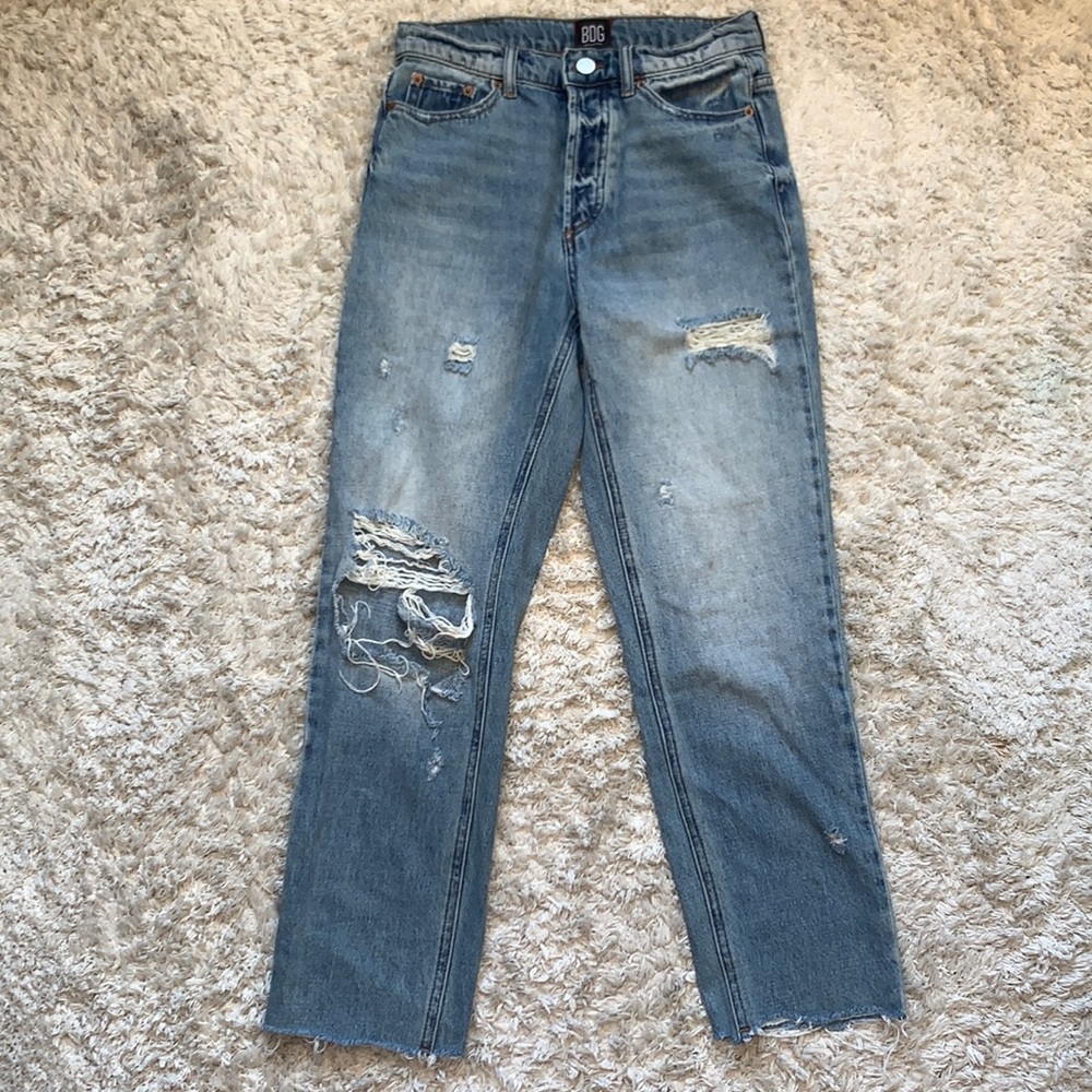 BDG Slim Straight Ankle Jeans Size 25